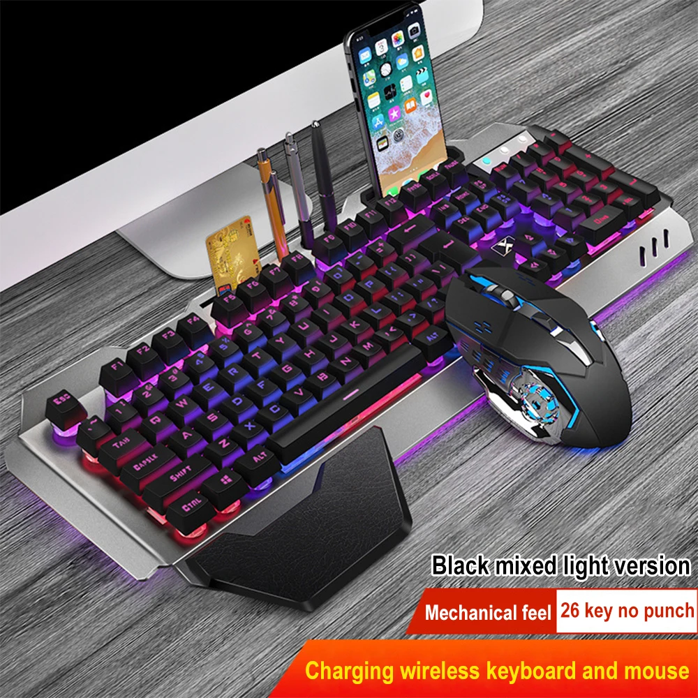 Esports Gaming Keyboard - K680 Rechargeable 2.4G wireless keyboard and