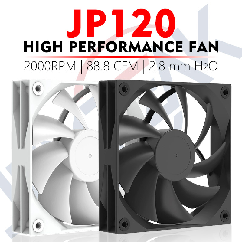 Esports Gaming Fan - JUMPEAK JP120 120mm Fan 2000RPM High