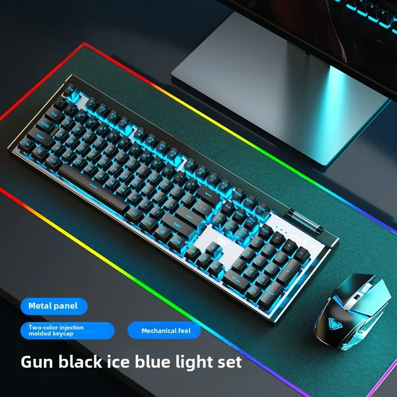 Esports Gaming Keyboard - Accessories with 1600 DPI for Notebook