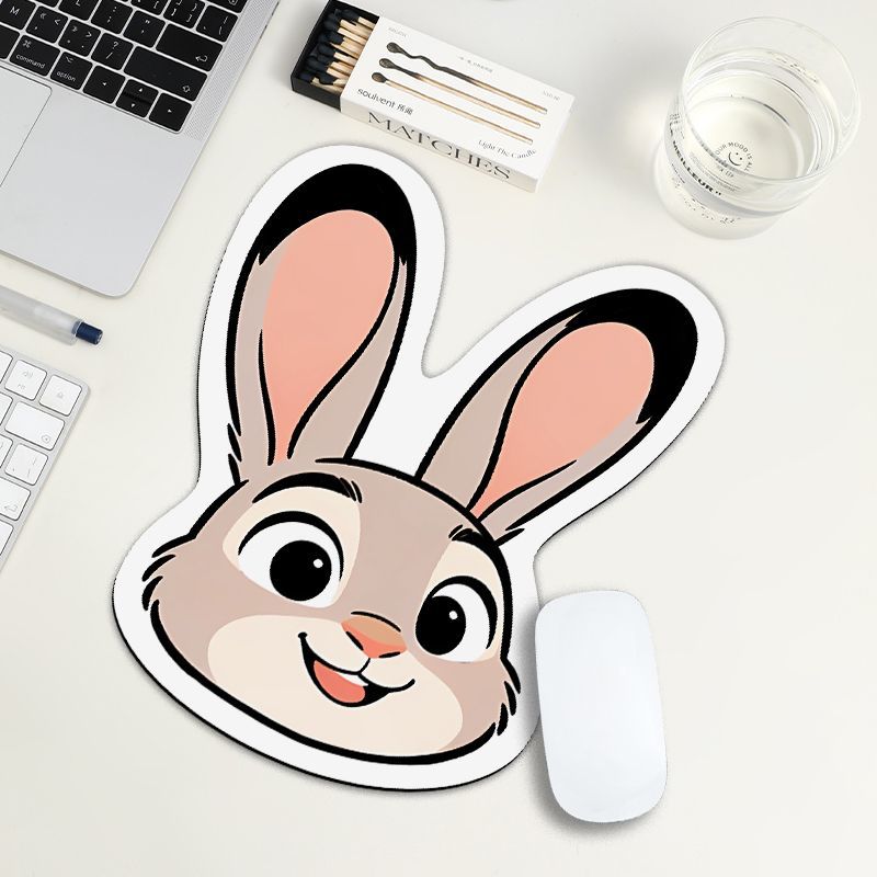 Esports Gaming Desk - 24cm Zootopia Mouse Pad, Student Cartoon,