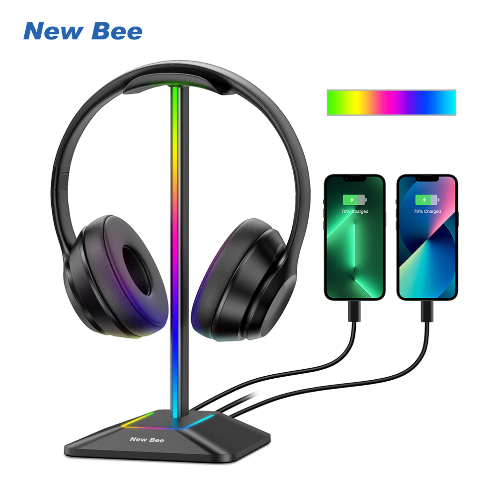 New Bee Z8 RGB Headphones Stan – Esports Gaming Desk recenzja i cena