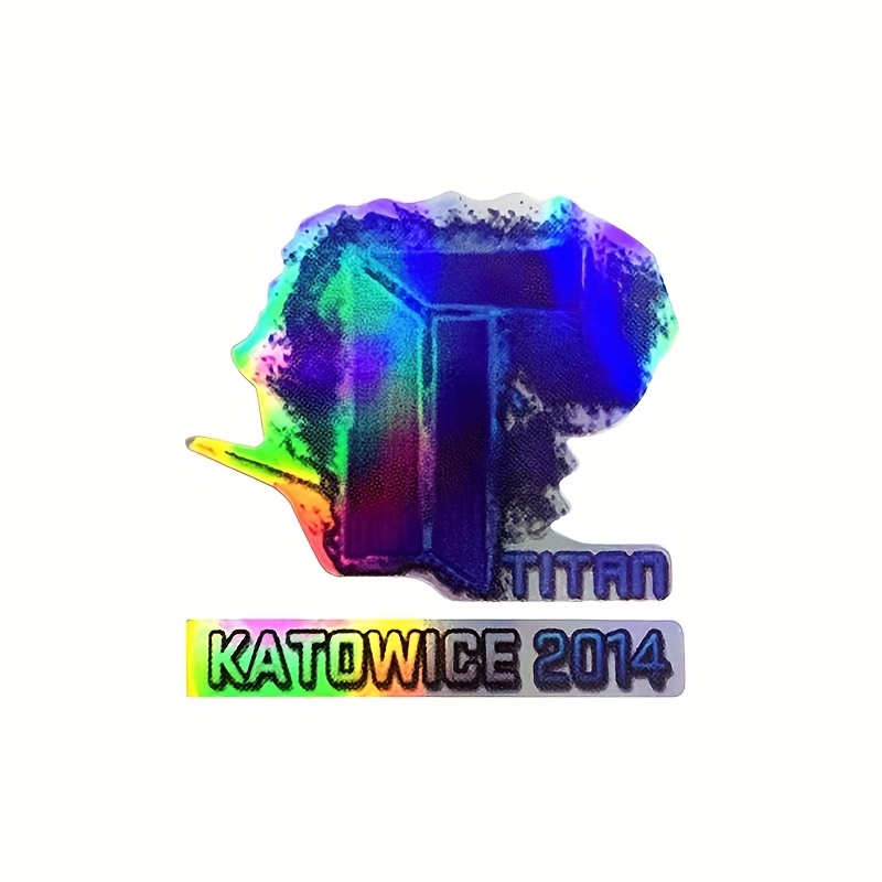 Holographic Gaming Sticker Set – Esports Gaming Logo recenzja i cena