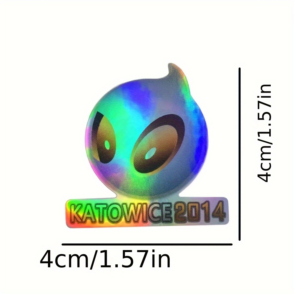 Holographic Gaming Sticker Set – Esports Gaming Logo recenzja i cena