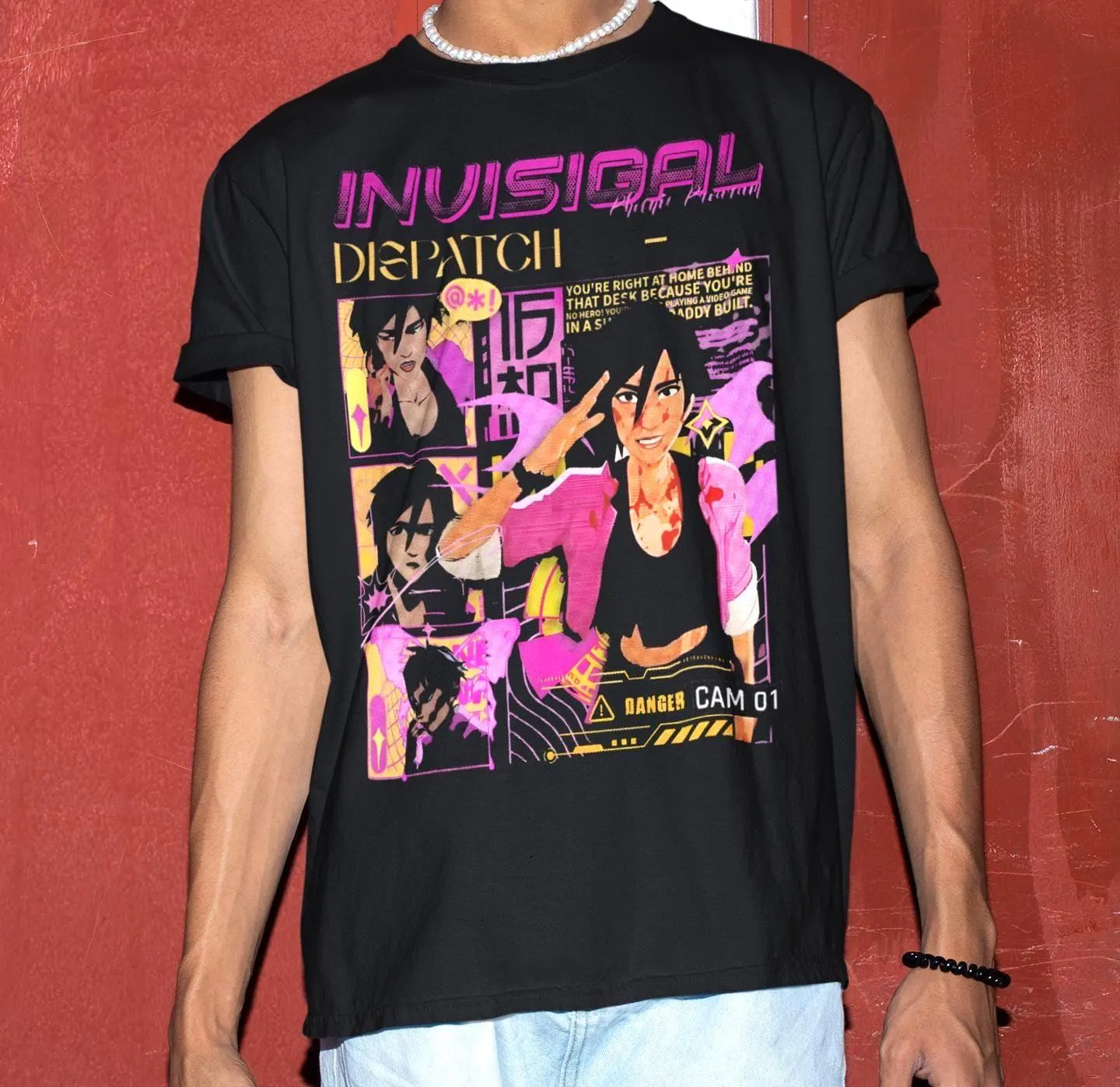 Invisigal Dispatch Game Shirt  – Esports Gaming Shirts recenzja i cena