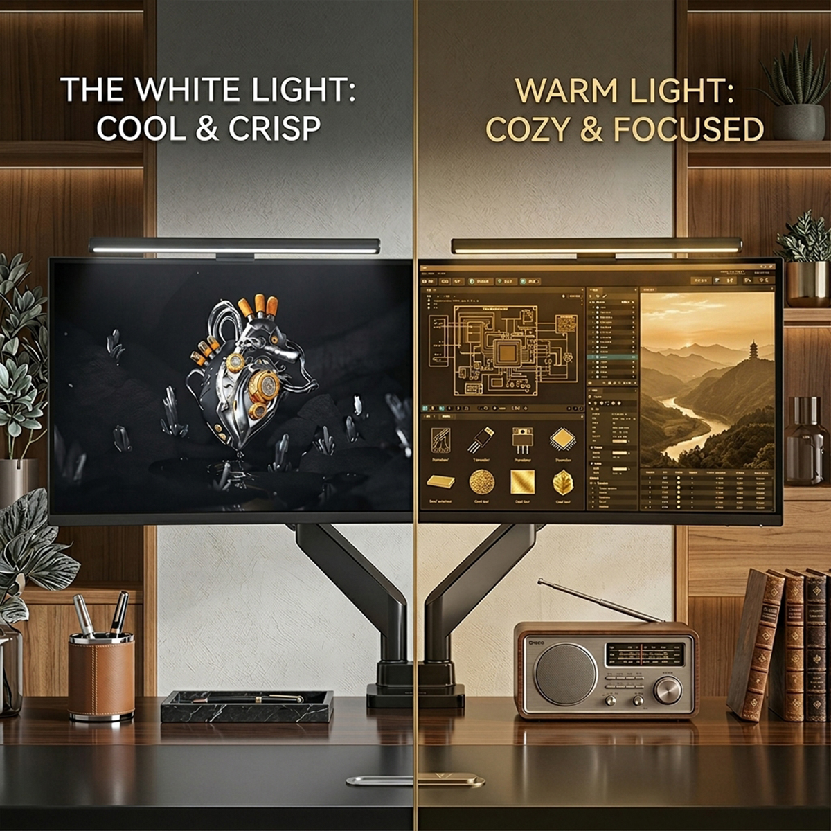 USB Powered LED Computer Scree – Esports Gaming Desk recenzja i cena