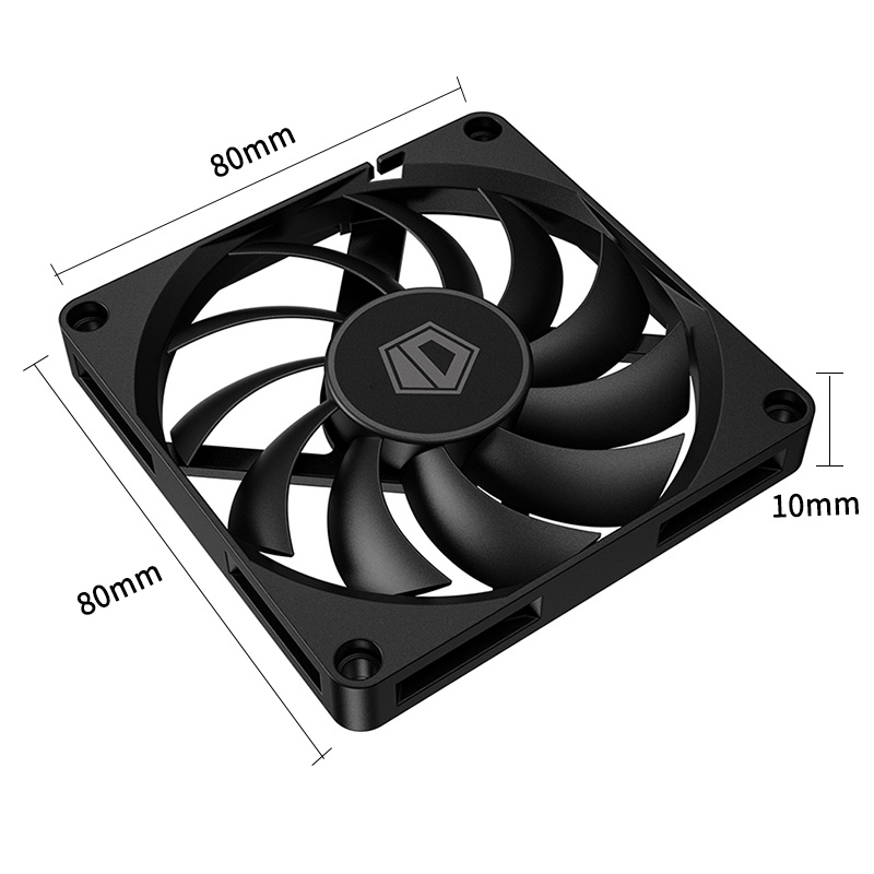 ID-COOLING NO-8010-PWM 80MM PC – Esports Gaming Fan recenzja i cena