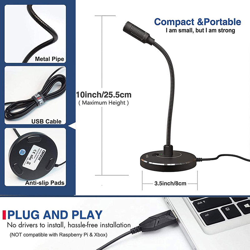 Professional Microphone, Conde – Streaming Mic Condenser recenzja i cena