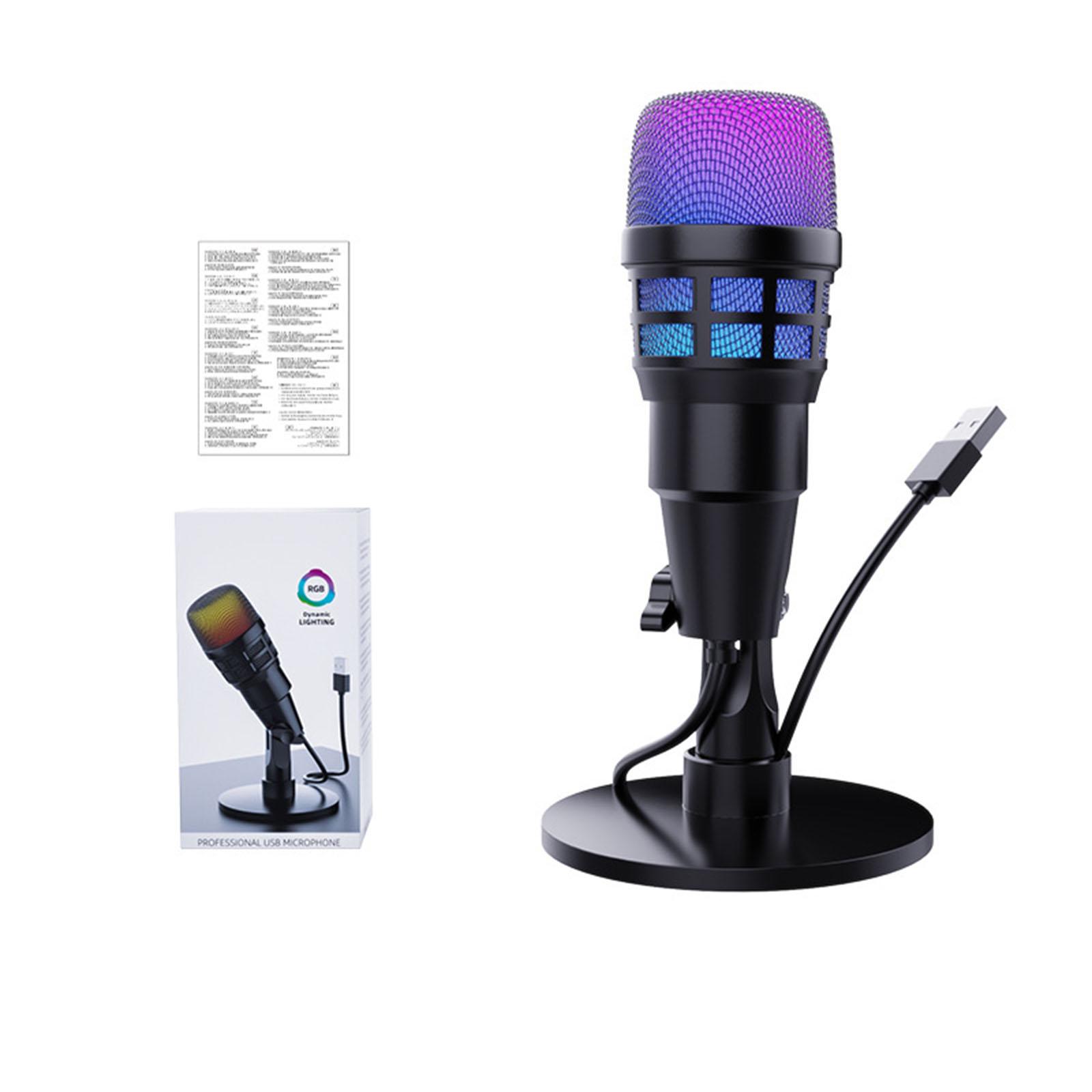RGB USB Condenser Gaming Micro – Streaming Mic Condenser recenzja i cena