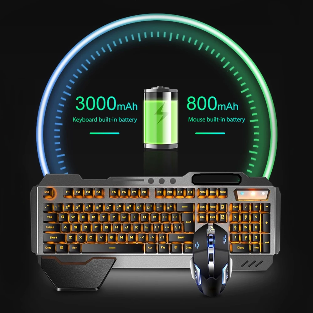 K680 Rechargeable 2.4G wireles – Esports Gaming Keyboard recenzja i cena