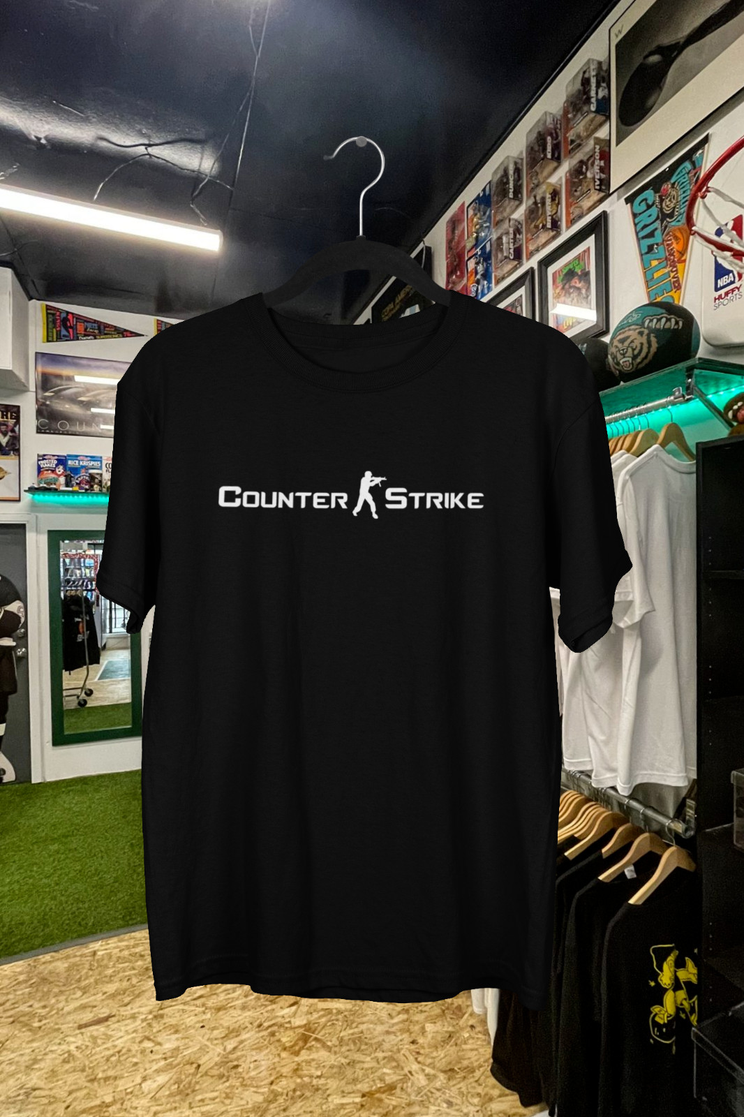 Vintage Counter Strike text Lo – Esports Gaming Logo recenzja i cena