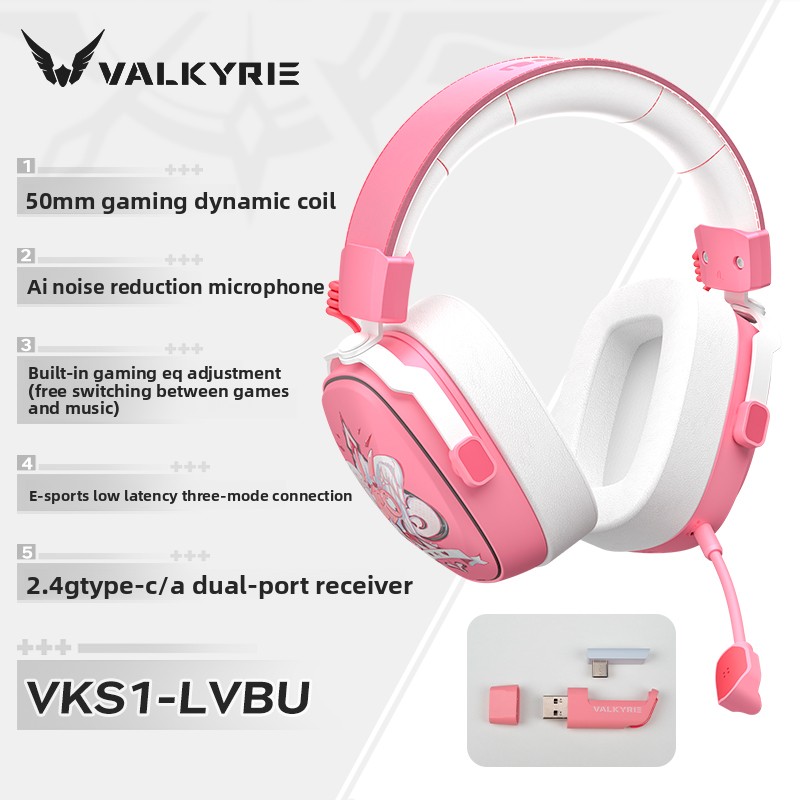 VALKYRIE VKS1 Gaming Headphone – Esports Gaming Phone recenzja i cena