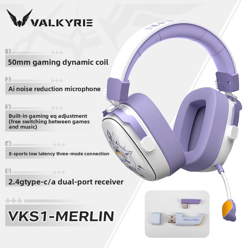 VALKYRIE VKS1 Gaming Headphone – Esports Gaming Phone recenzja i cena