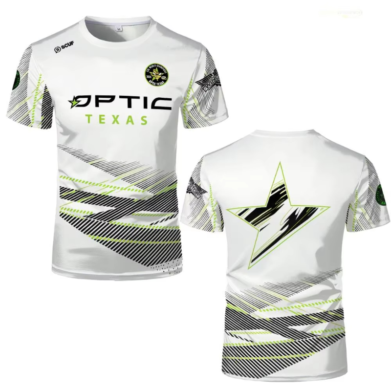 Optic Texas Esports Jersey 3d  – Esports Gaming Shirts recenzja i cena