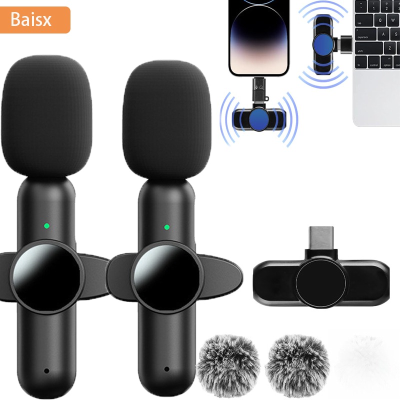 Wireless Lavalier Microphone f – Streaming Mic Condenser recenzja i cena