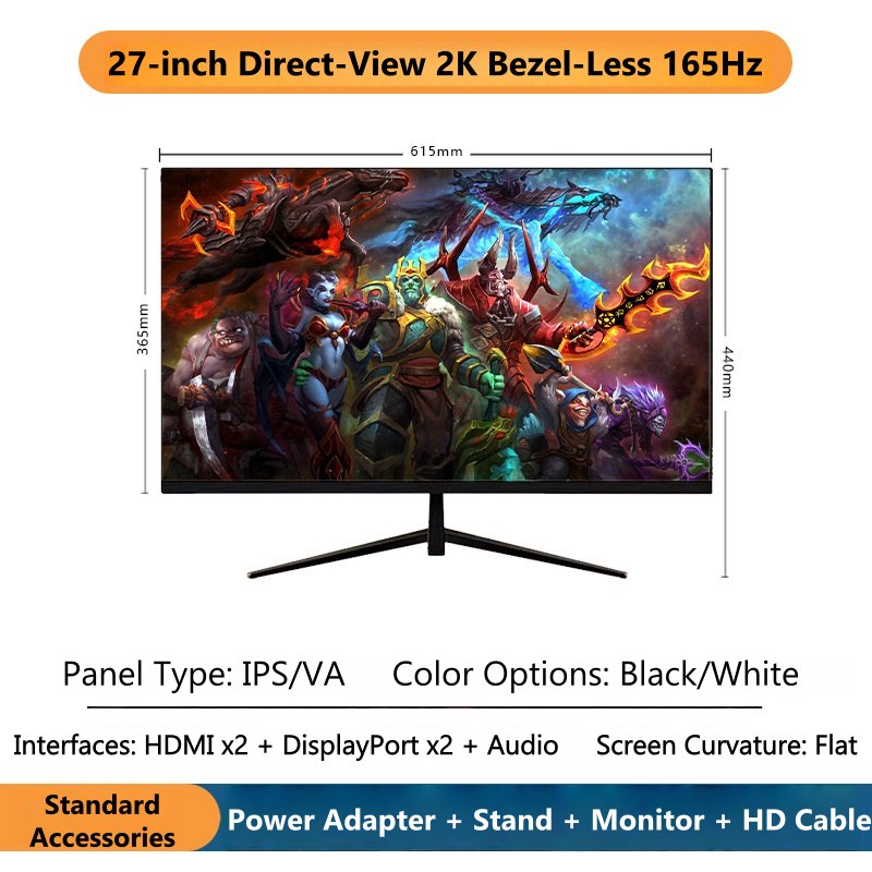 27 Inch 2K Curved Gaming Monit – Gaming X Esports recenzja i cena