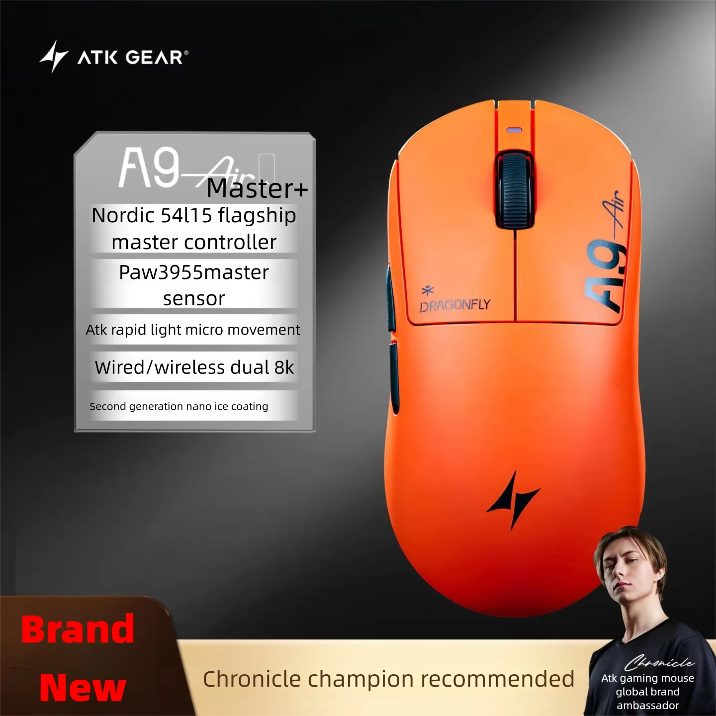 ATK A9 Air Ultimate Plus Gamin – Gaming Esports Esports recenzja i cena