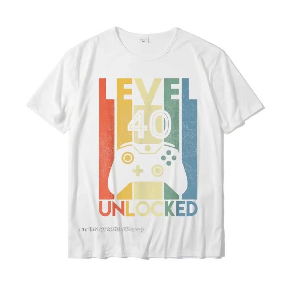 Level 40 Unlocked Funny Video  – Esports Gaming Shirts recenzja i cena