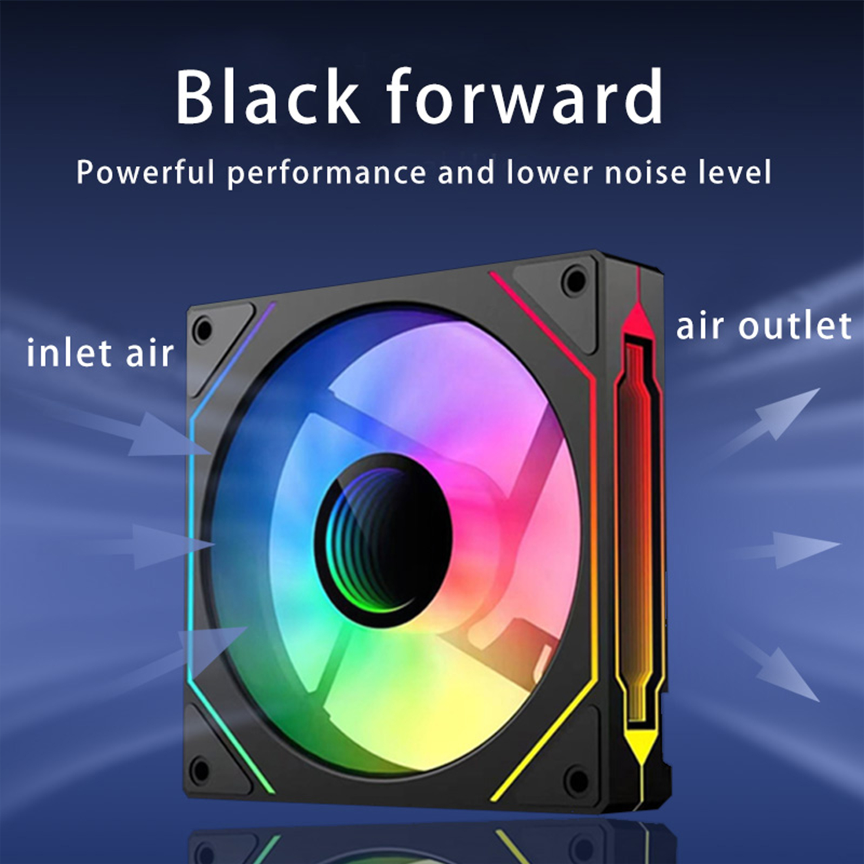 Prism 4 Pro 120mm Case Fan Com – Esports Gaming Fan recenzja i cena