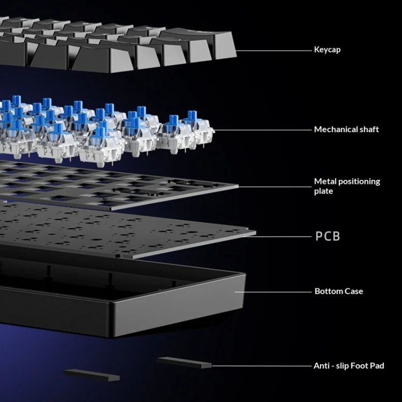 TAIDU K660 Mechanical Keyboard – Esports Gaming Keyboard recenzja i cena