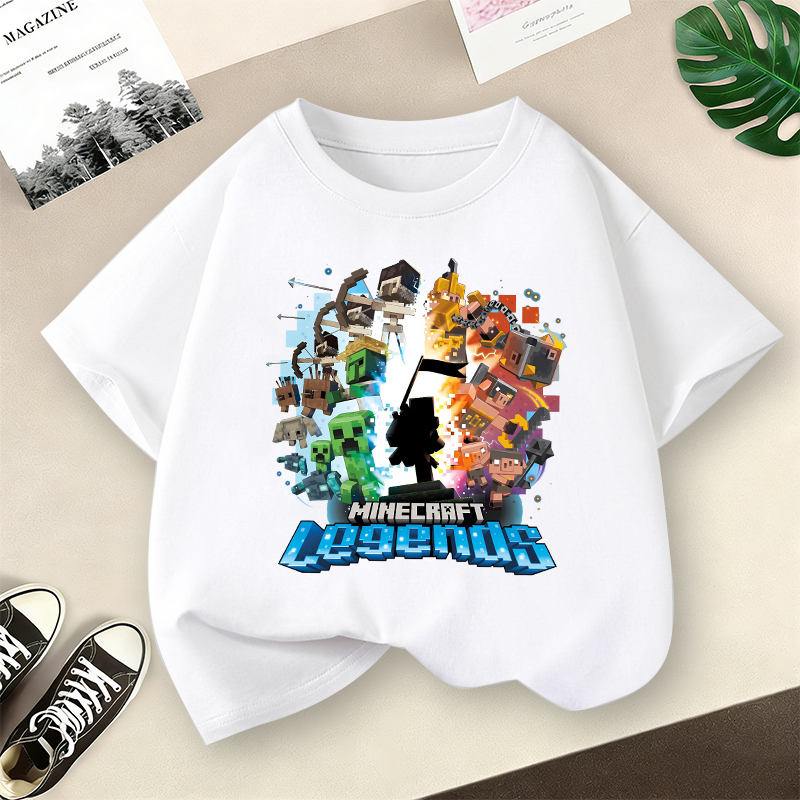 Miner Crafted Children Short S – Esports Gaming Shirts recenzja i cena