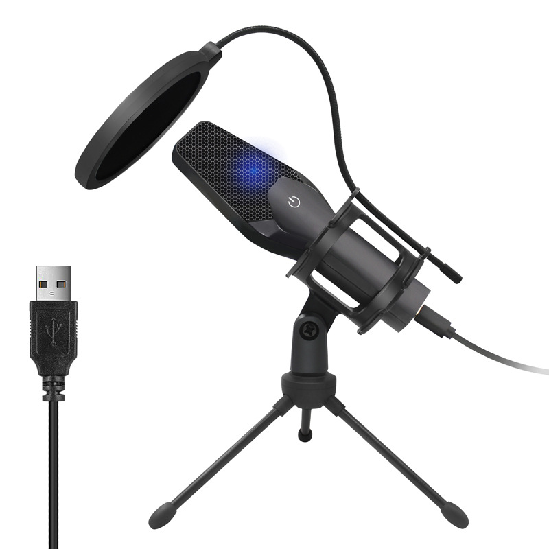 USB Metal Condenser Gaming Mic – Streaming Mic Condenser recenzja i cena