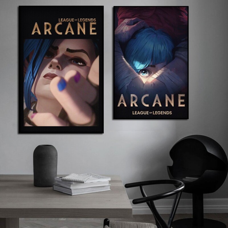 Arcane Jinx Close-Up Poster Un – Gaming Esports Esports recenzja i cena