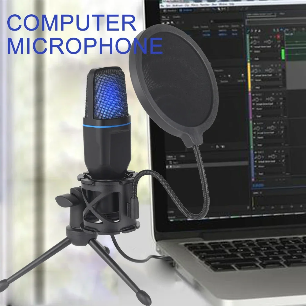 RGB Professional Microphone US – Streaming Mic Condenser recenzja i cena