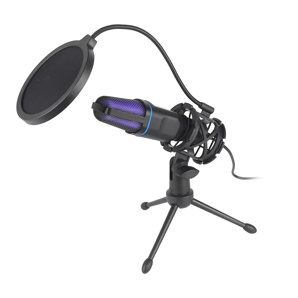 RGB Professional Microphone US – Streaming Mic Condenser recenzja i cena