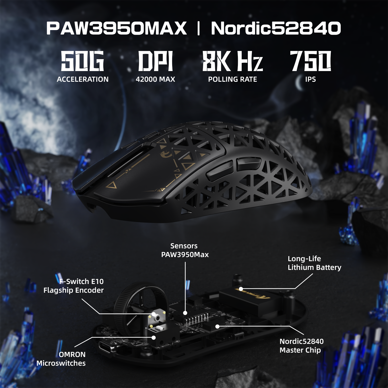 MAMBASNAKE x ATTACK SHARK R5 U – Gaming X Esports recenzja i cena