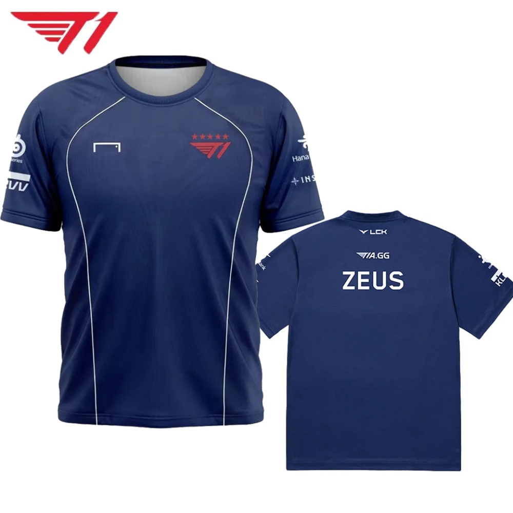 T1 Esports Jersey – Navy Blue  – Esports Gaming Logo recenzja i cena