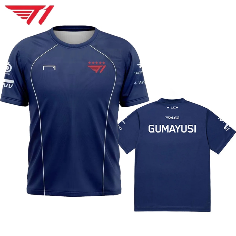 T1 Esports Jersey – Navy Blue  – Esports Gaming Logo recenzja i cena