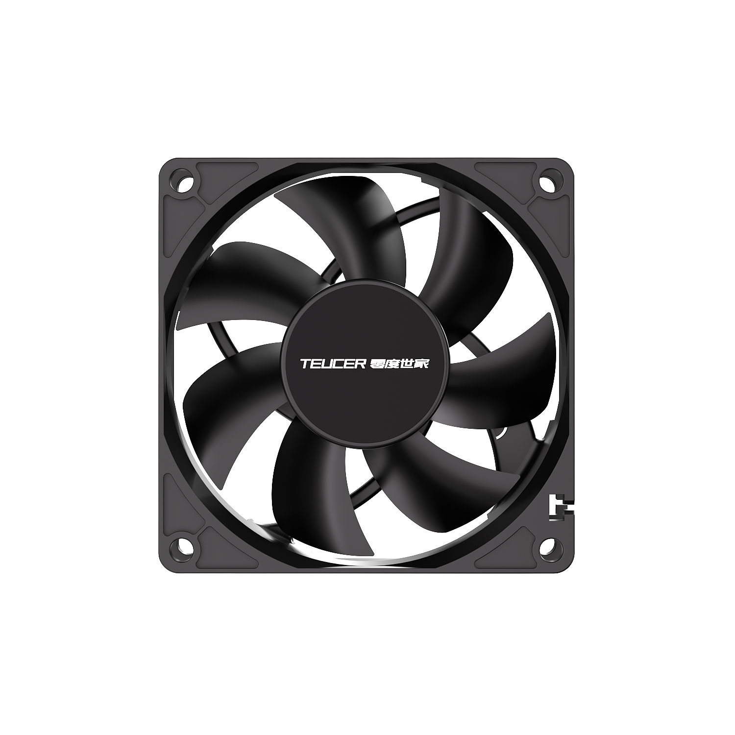 Teucer 8025 PC Case Fan 12V  B – Esports Gaming Fan recenzja i cena