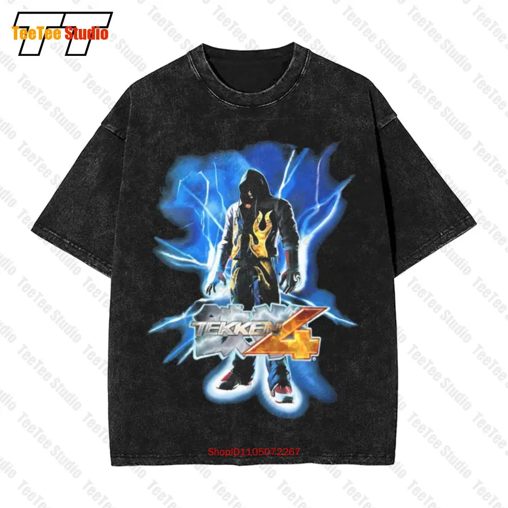 Vintage Tekken 4 Namco Promo A – Esports Gaming Shirts recenzja i cena