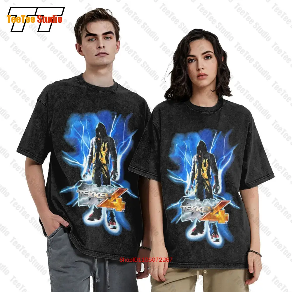 Vintage Tekken 4 Namco Promo A – Esports Gaming Shirts recenzja i cena
