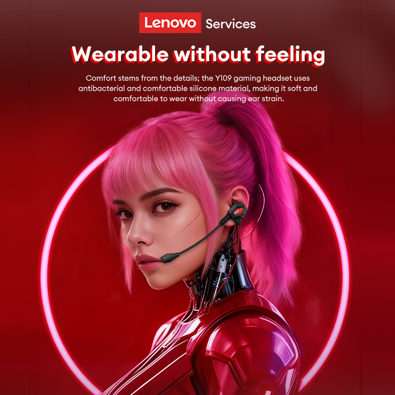 Lenovo Y109 Wired Gaming Heads – Esports Gaming Phone recenzja i cena