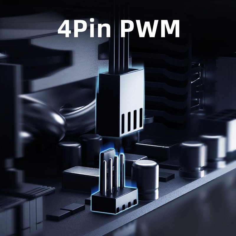 ID-COOLING 80mm PWM 800-3000RP – Esports Gaming Fan recenzja i cena