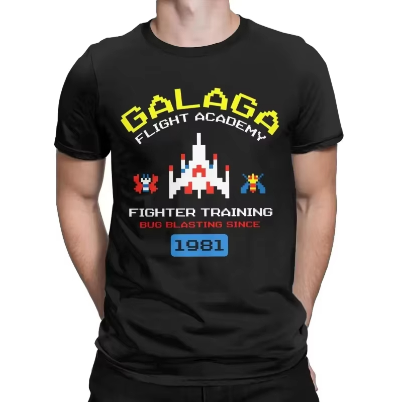 Cool Arcade Galaga Video Game  – Esports Gaming Shirts recenzja i cena