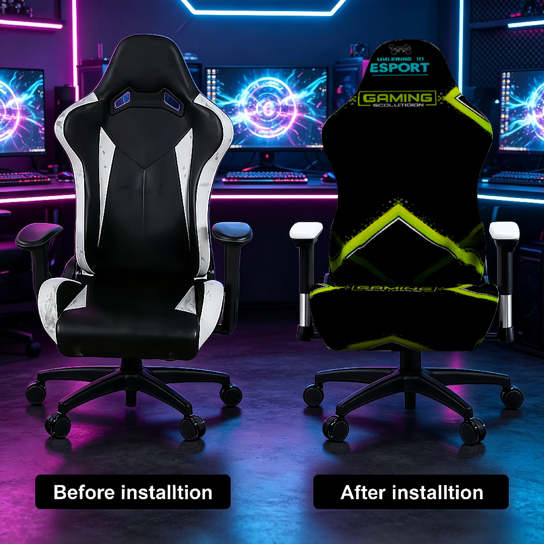 High Stretch Gaming Chair Cove – Esports Gaming Logo recenzja i cena