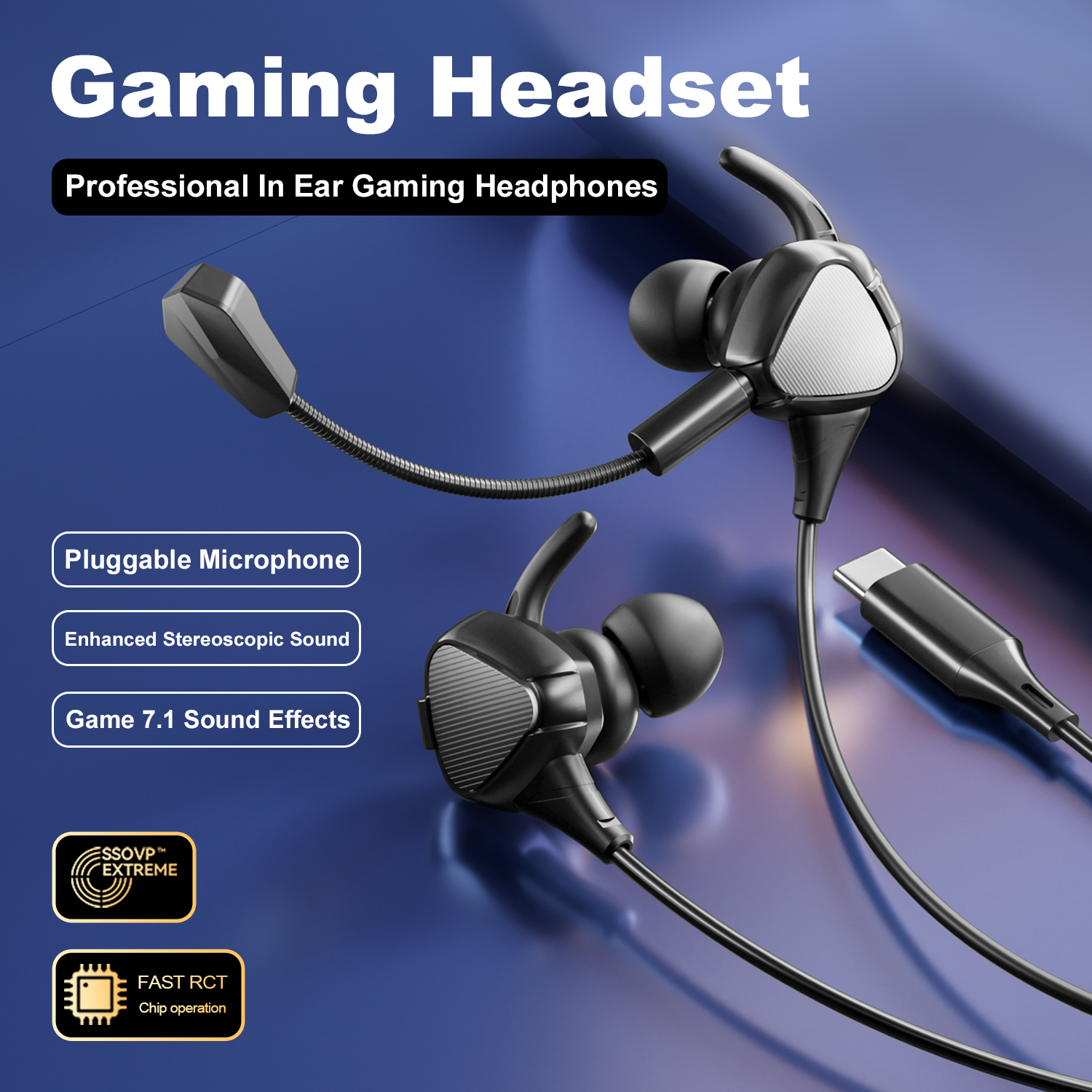 In Ear Gaming Earphones With M – Esports Gaming Phone recenzja i cena