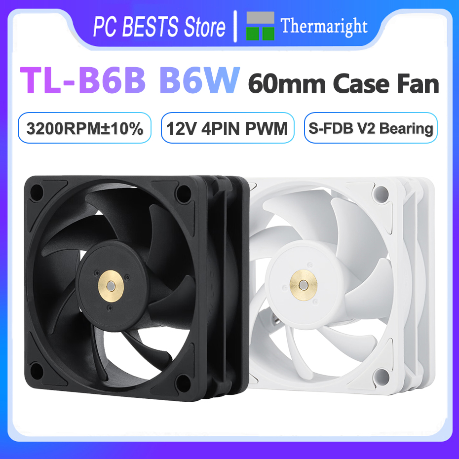 Thermalright TL-B6B B6W 60mm C – Esports Gaming Fan recenzja i cena