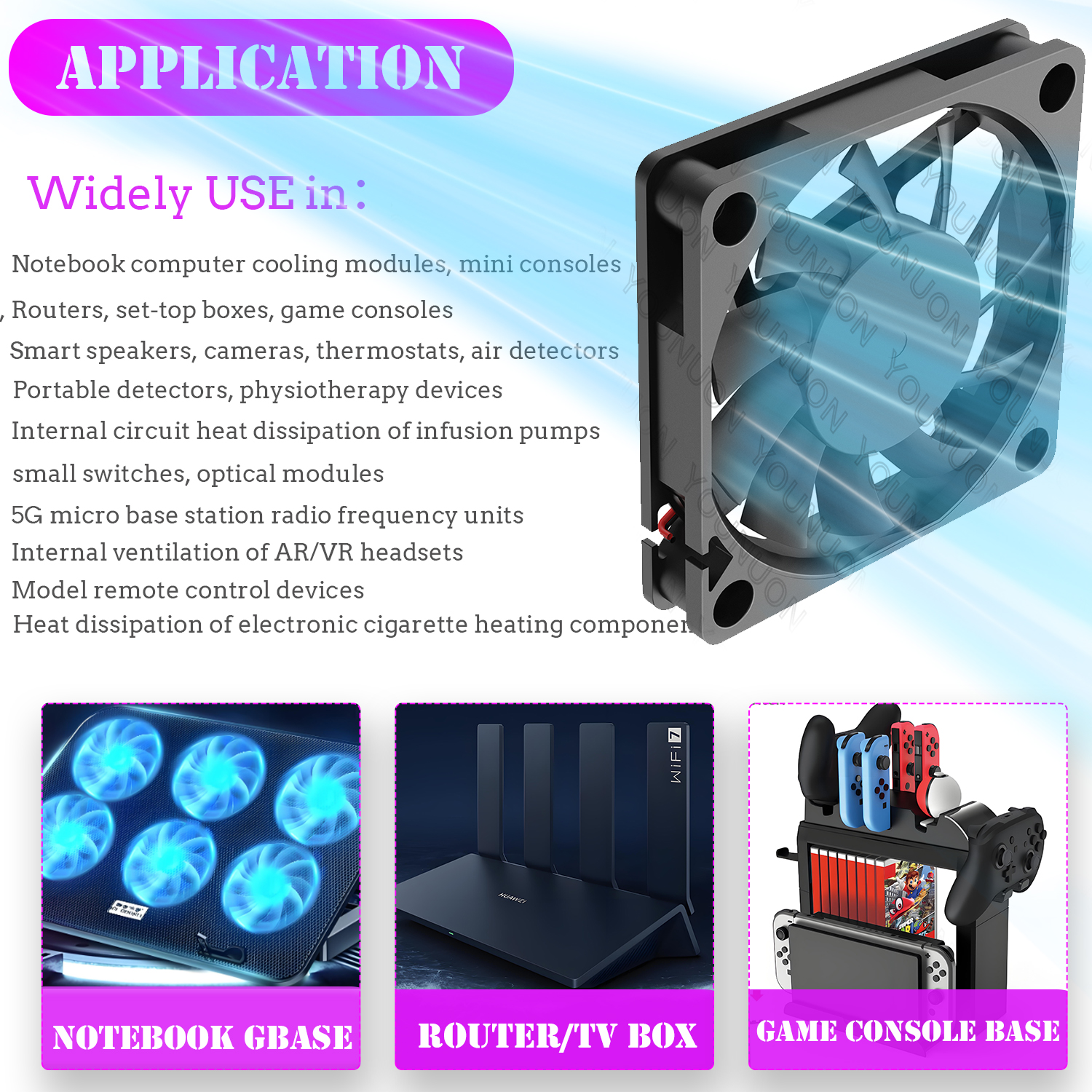 2PCS 60mm 5V 12V 24V Brushless – Esports Gaming Fan recenzja i cena