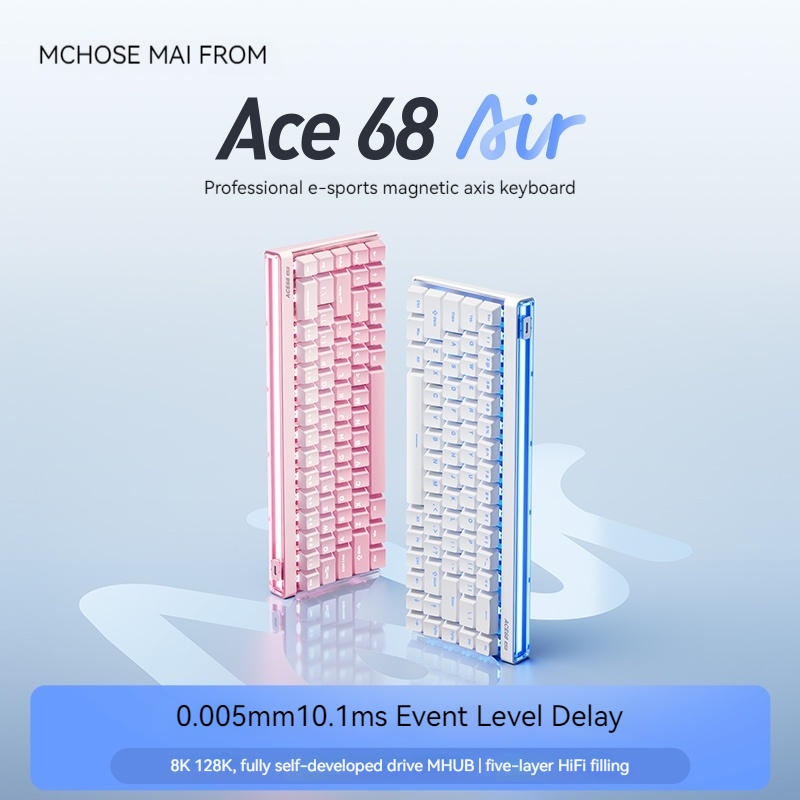 Mchose Ace68 Air Magnetic Axis – Esports Gaming Keyboard recenzja i cena