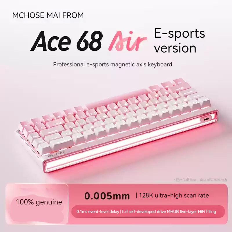 Mchose Ace68 Air Magnetic Axis – Esports Gaming Keyboard recenzja i cena