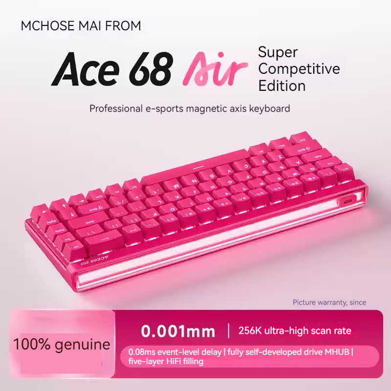 Mchose Ace68 Air Magnetic Axis – Esports Gaming Keyboard recenzja i cena
