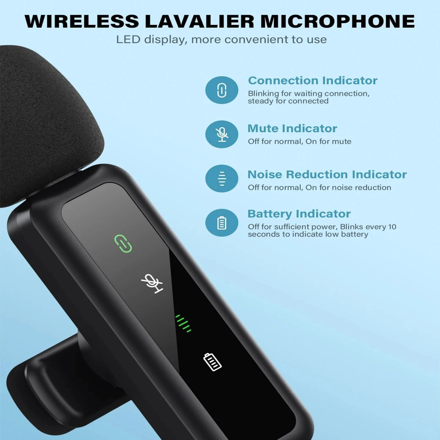 Lavalier Wireless Microphone 8 – Streaming Mic Condenser recenzja i cena