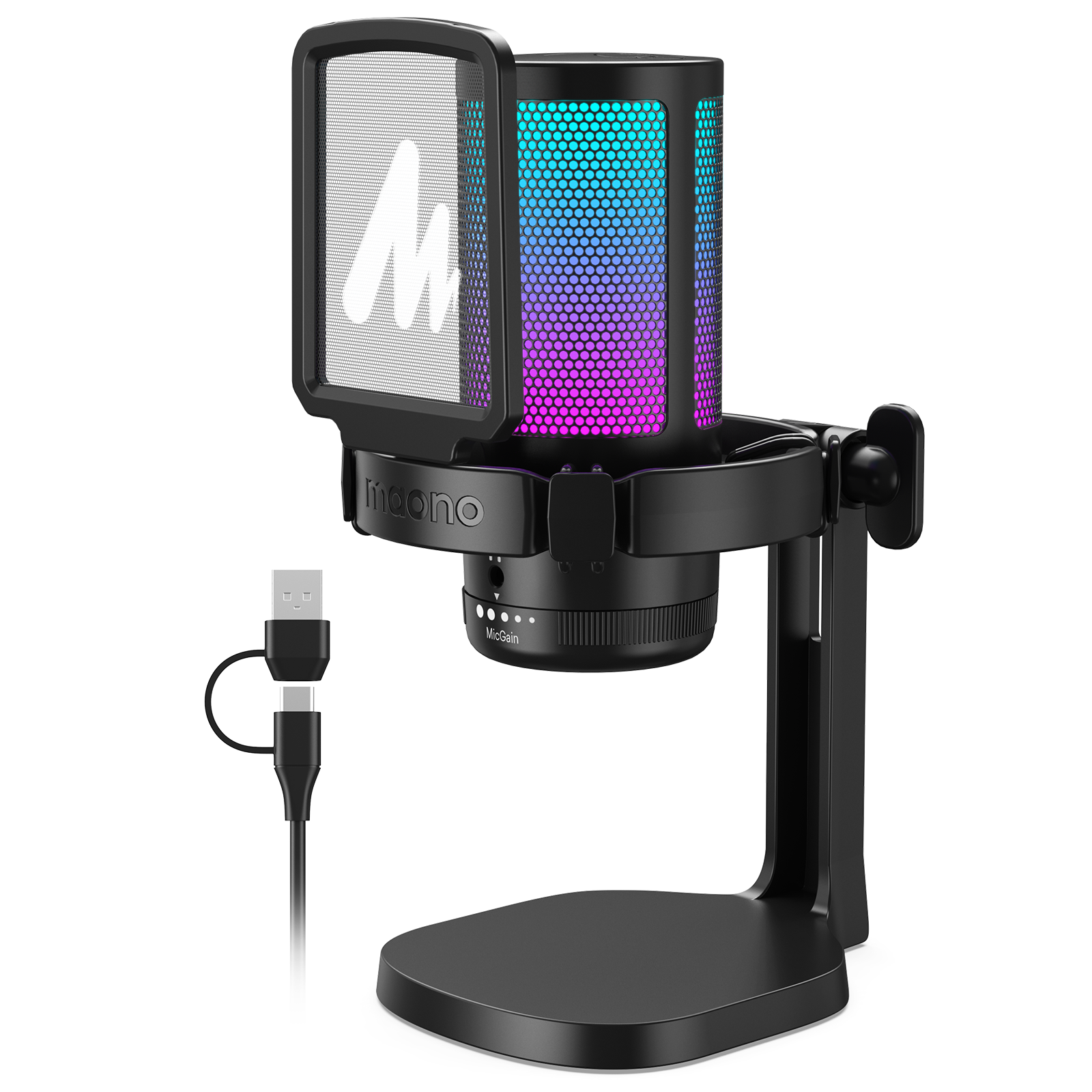 MAONO DGM20 Gaming Microphone  – Streaming Mic Condenser recenzja i cena