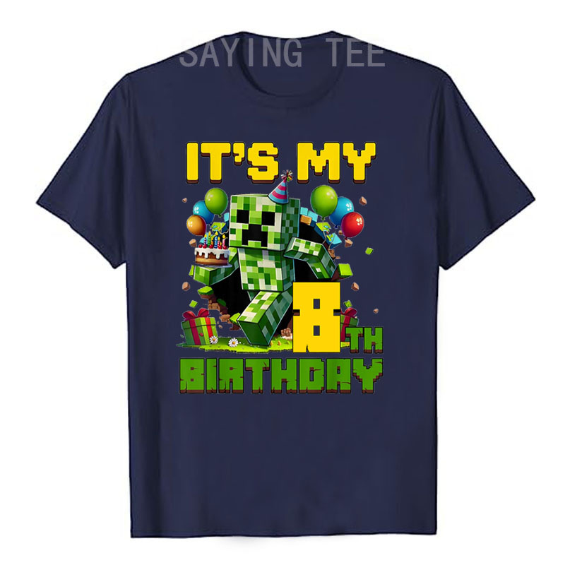 Birthday Boy It's My 8th Birth – Esports Gaming Shirts recenzja i cena