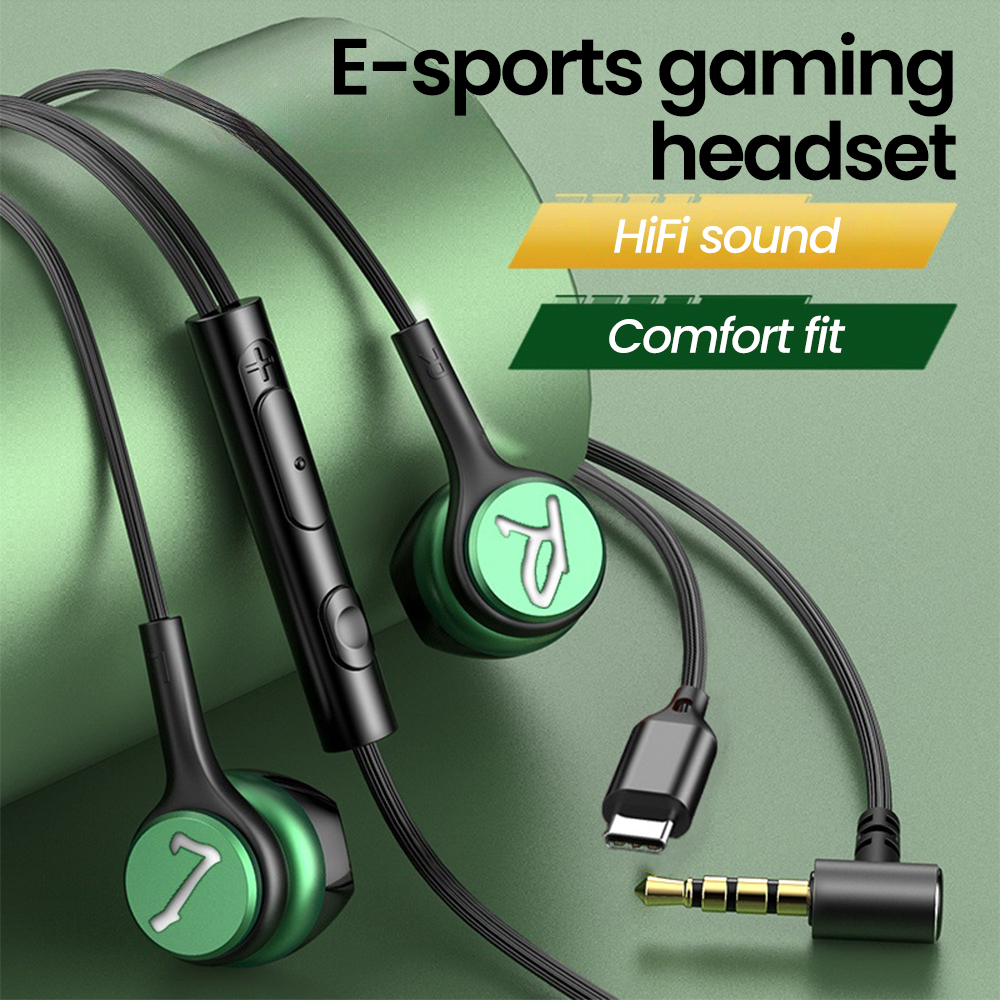 DAC Type-C/3.5mm Wired Headpho – Esports Gaming Phone recenzja i cena